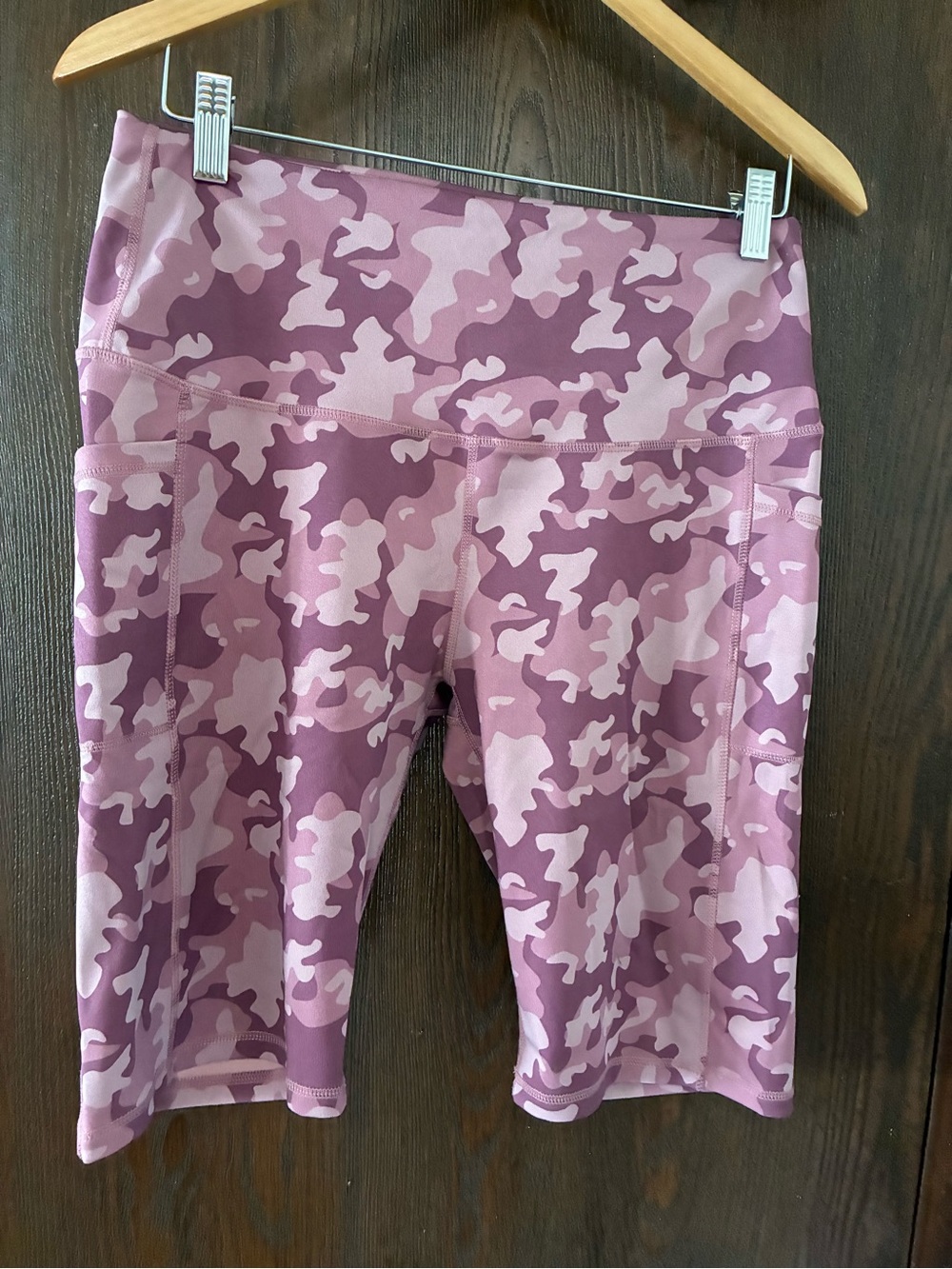 LegEnd Pink Camo Athletic Bike Shorts